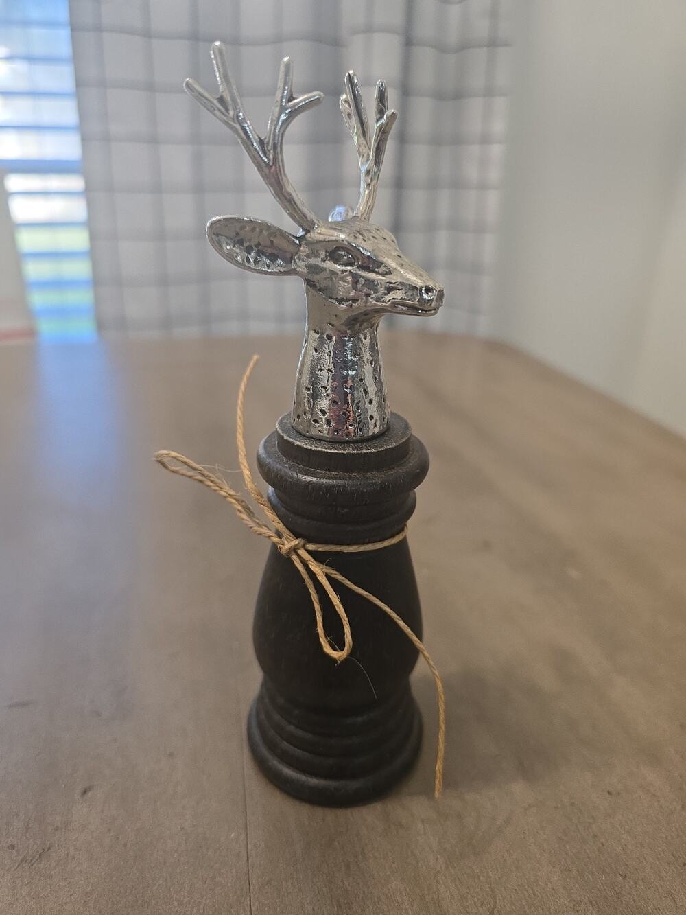 New Mud Pie Manual Deer Pepper Grinder/Mill Fall/Christmas